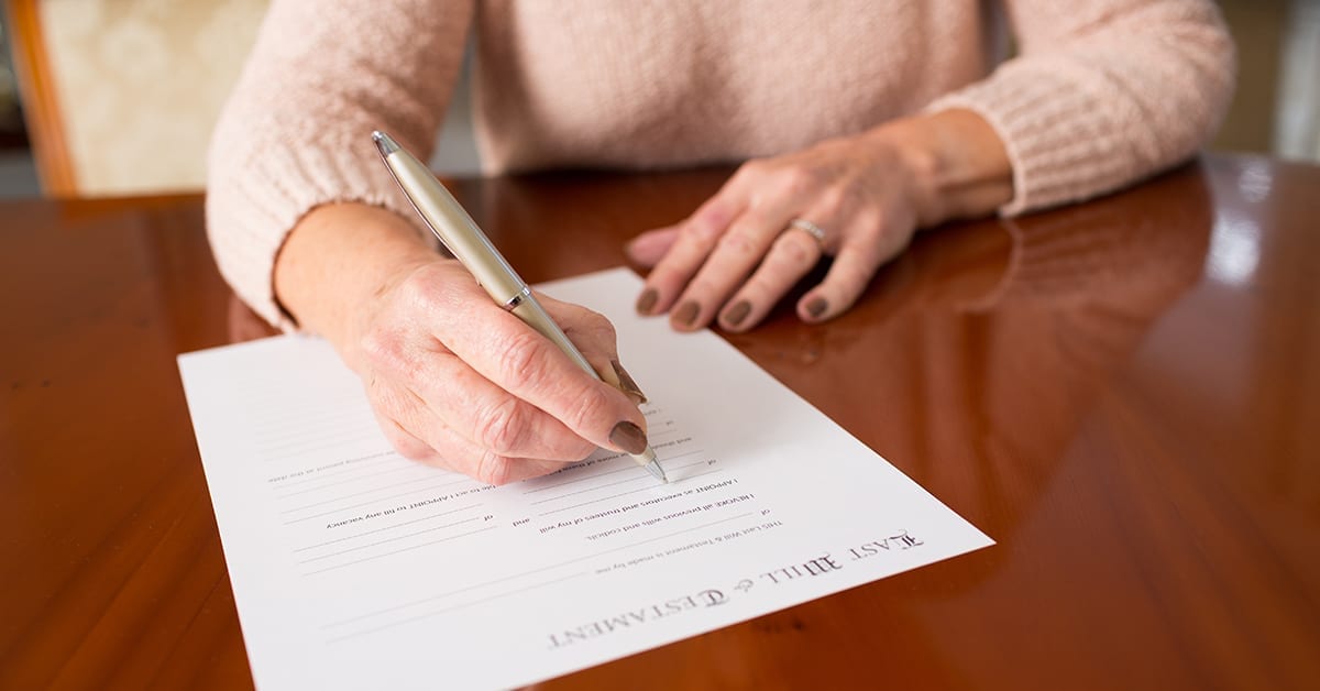 The need to keep your will up-to-date
