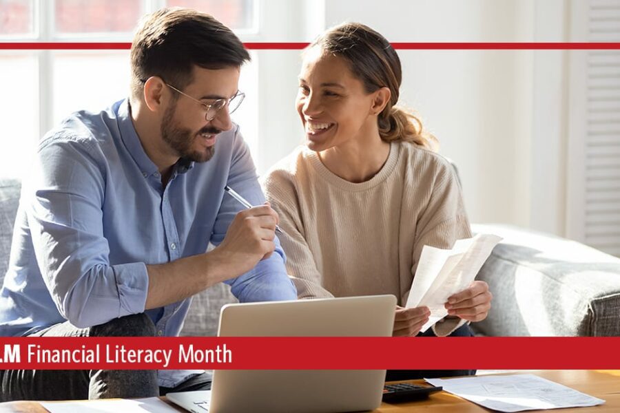 get finances organized for financial literacy month